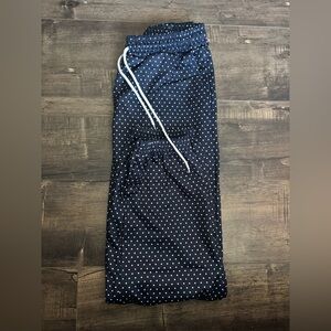 Polka Dot Navy Sweatpants